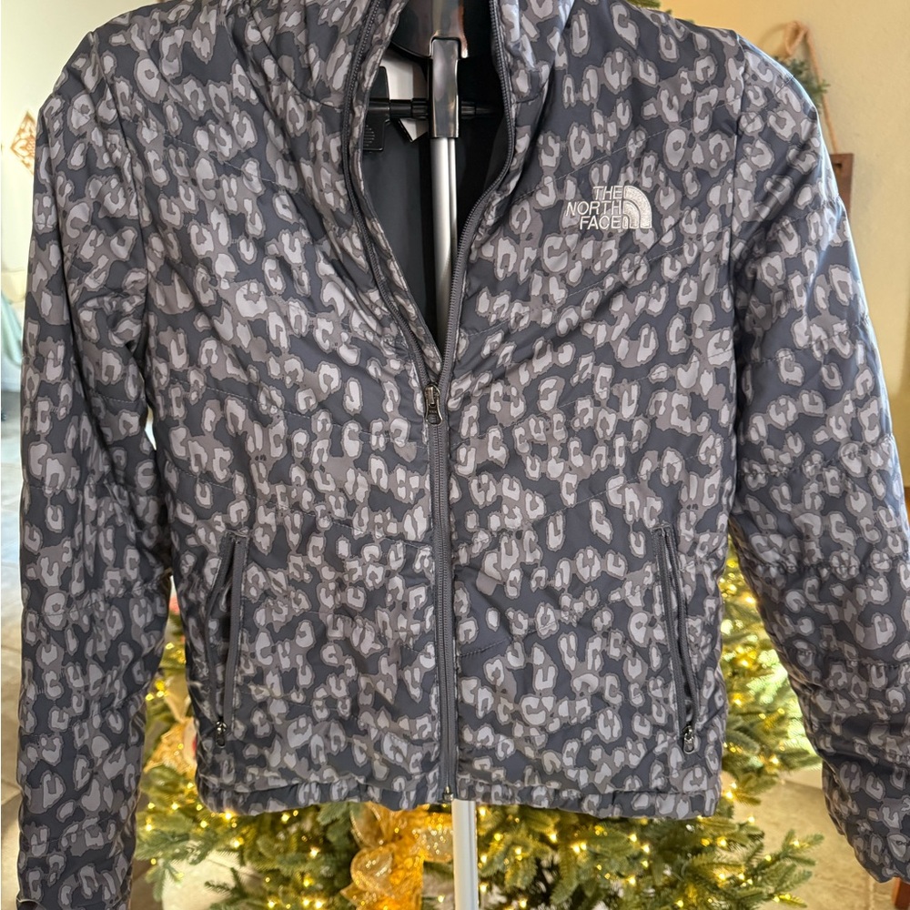 The North Face Women's Printed Mossbud Insulated Reversible Jacket XS